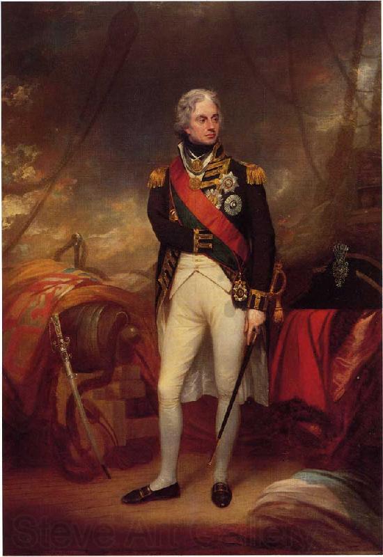 Sir William Beechey Horatio Viscount Nelson Spain oil painting art
